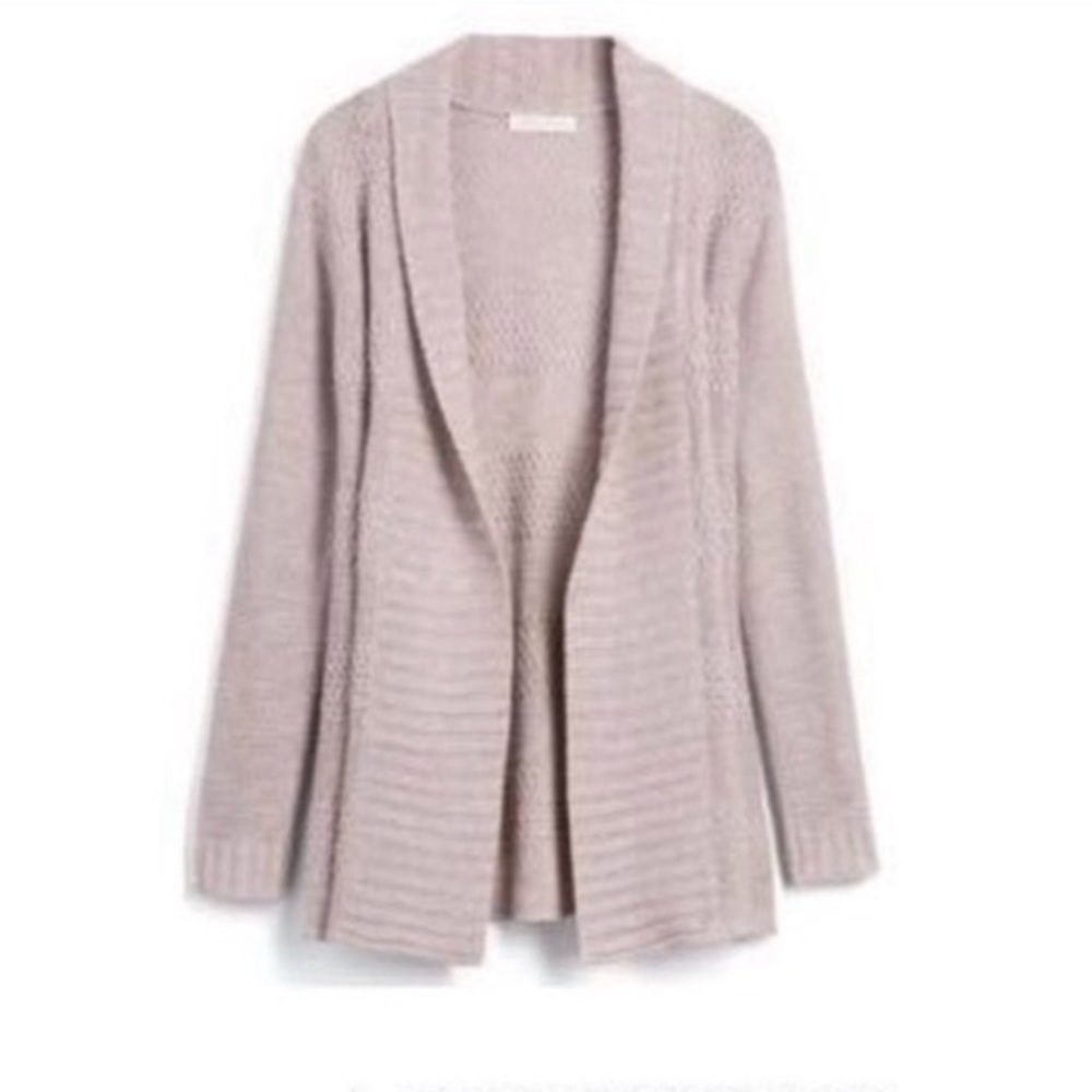 Honey Punch Rivington textured open cardigan- S - Picture 2 of 10